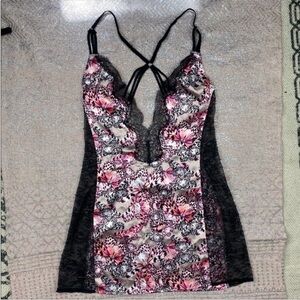 Victoria's Secret Lingerie Lace Babydoll Size Small
